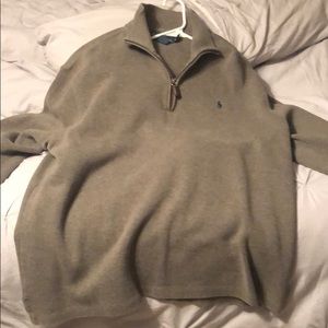 Men’s 1/4 zip pullover sweater polo Ralph Lauren